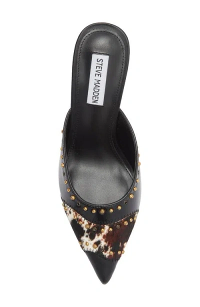 Steve Madden Elizza Pointed Toe Mule In Black