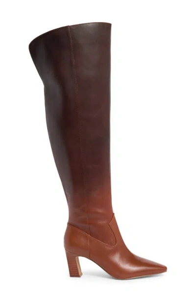 Vince Camuto Shalie Over The Knee Boot In Brown