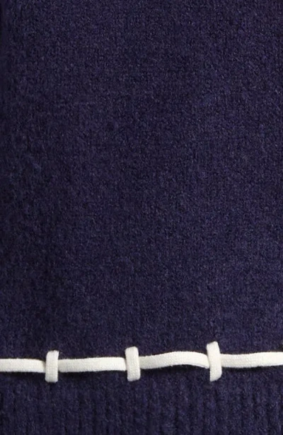 Vintage Havana Kids' Star Knit Sweater In Blue