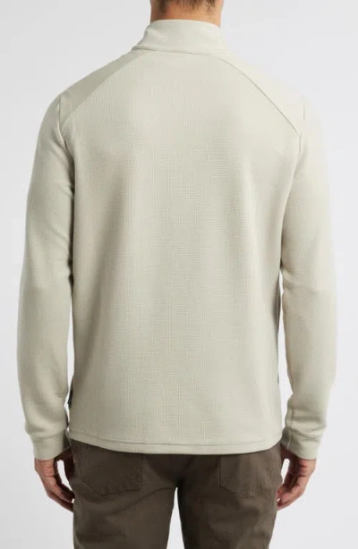 Free Fly Waffle Quarter Zip Pullover In Neutral