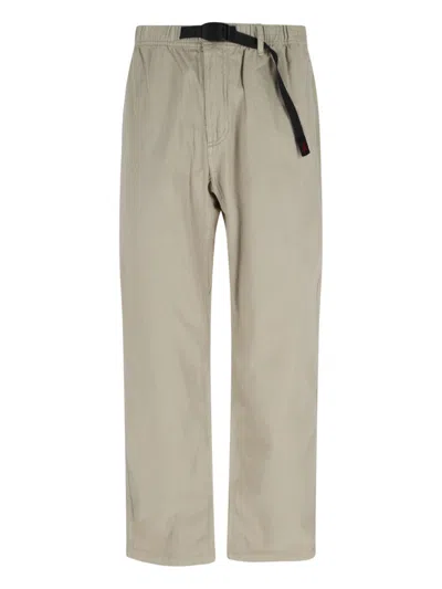 Gramicci G-pants Belt-detail Trousers In Neutral