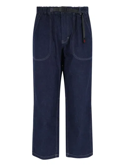 Gramicci Japanese Slub Denim Pant Clothing In Blue
