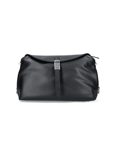 Pinko Saddle Baguette Shoulder Bag In Black