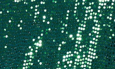 Vince Camuto Sequin Sleeveless Top In Green