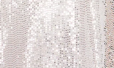 Vince Camuto Sequin Sleeveless Top In Gray