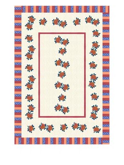 Lisa Corti Floral-print Tablecloth In Multi