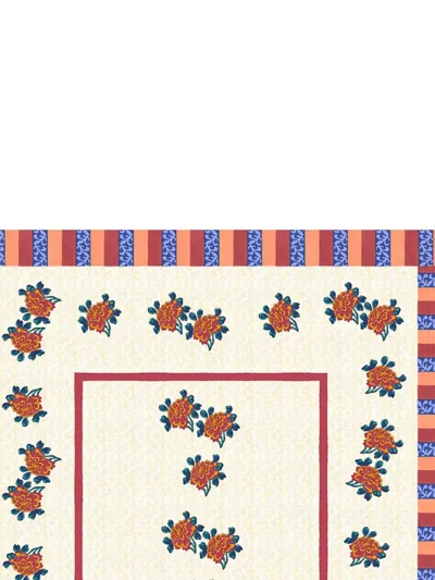 Lisa Corti Floral-print Tablecloth In Multi