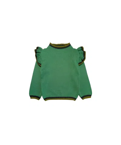 Mabli Women's Green Delyth Pullover - Malachite In Green