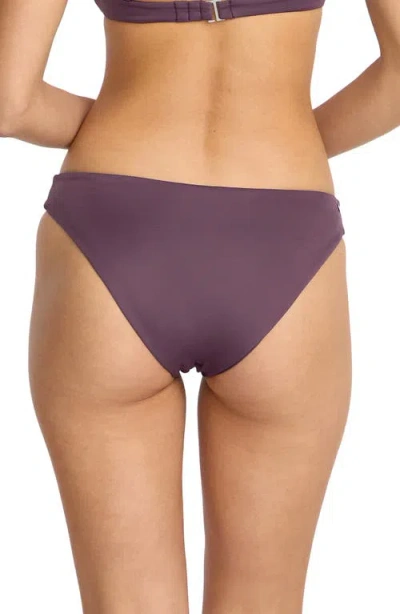 Volcom Simply Seamless Hipster Bikini Bottoms In Purple