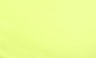 Volcom Simply Seamless Twist Front Bikini Top In Green