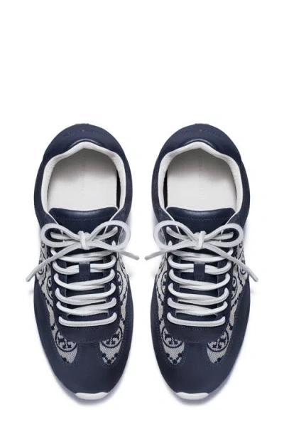 Tory Burch T Monogram Field Sneaker In Multi