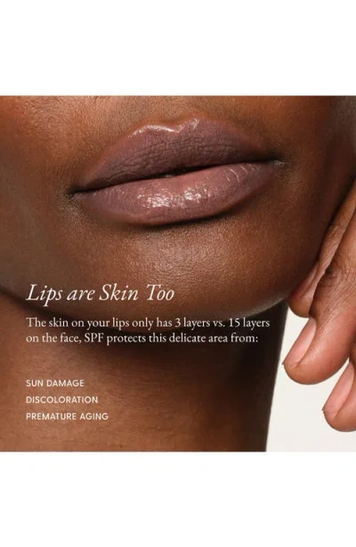 Iris & Romeo Weekend Skin Spf 30 Moisture Lip Balm Carob 0.22 Oz/6.5 G In Brown