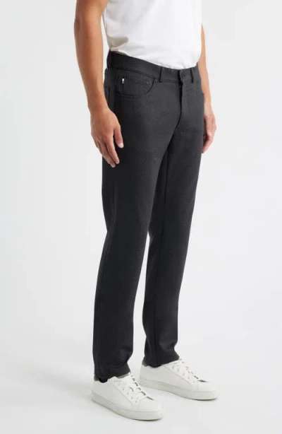 Brax Chuck Hi Flex Modern Fit Five-pocket Pants In Black