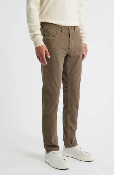 Brax Chuck Hi Flex Fancy Modern Fit Five-pocket Pants In Brown