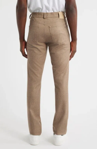 Brax Chuck Hi Flex Modern Fit Five-pocket Pants In Brown