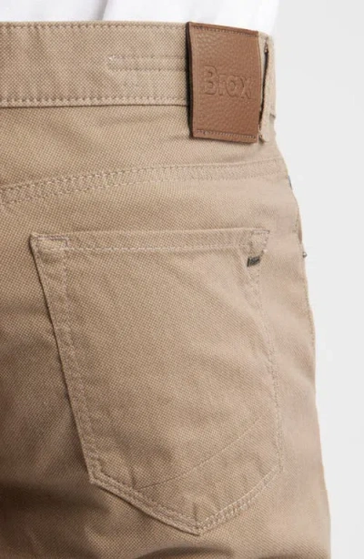 Brax Chuck Fusion Flex Modern Fit Five-pocket Pants In Brown