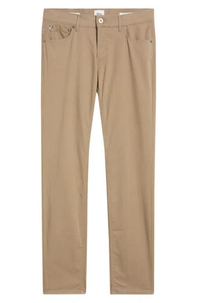 Brax Chuck Fusion Flex Modern Fit Five-pocket Pants In Brown