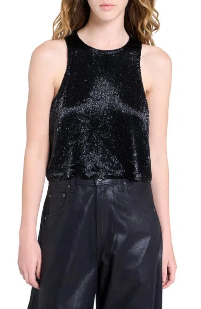 Twp Bugle Bead Crop Tank In Multi