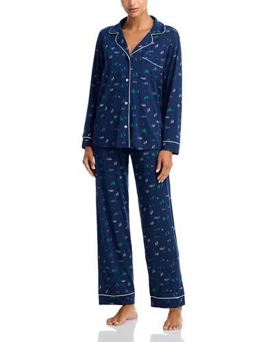 Eberjey Gisele Printed Long Pj Set