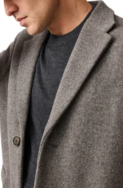 Rodd & Gunn Colwood Wool Blend Twill Coat In Brown