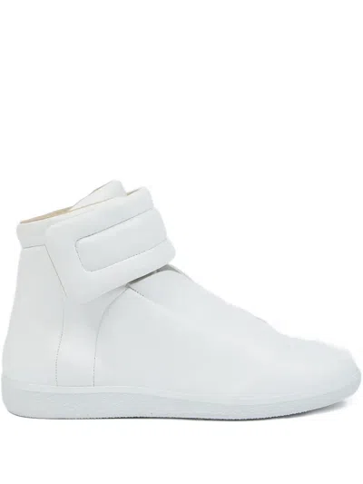 Maison Margiela Future Sneaker With Padded Ankle Strap For Men In White