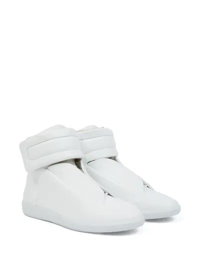 Maison Margiela Future Sneaker With Padded Ankle Strap For Men In White