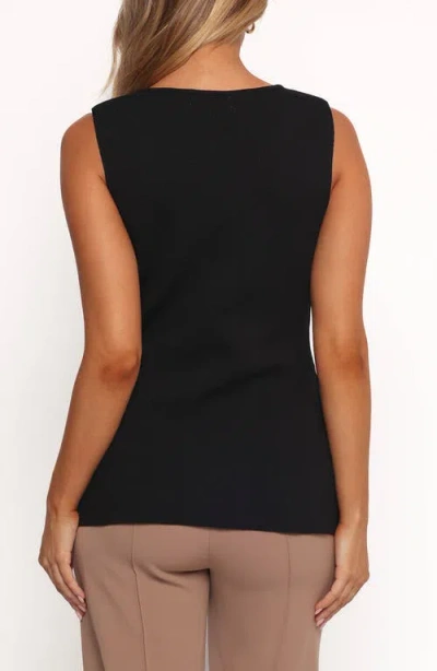 Petal And Pup Petal & Pup Milani Bow Front Sweater Tank In Multi