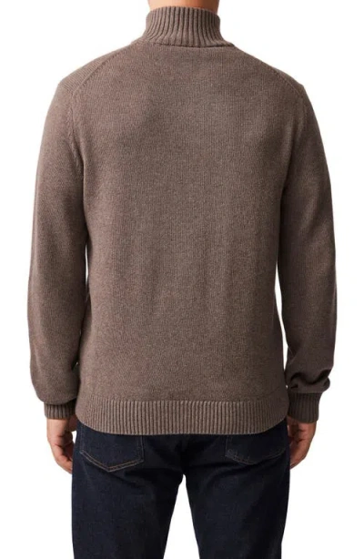 Rodd & Gunn Rodd And Gunn Merrick Bay Quarter-zip Sweater In Brown