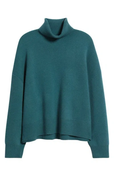 Free People Sigma Lambswool Blend Sweater In Green