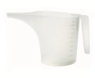 Norpro Funnel Pitcher, 3.5 Cup, White In White