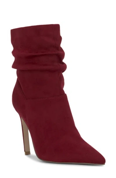 Jessica Simpson Welina Pointed Toe Bootie In Red