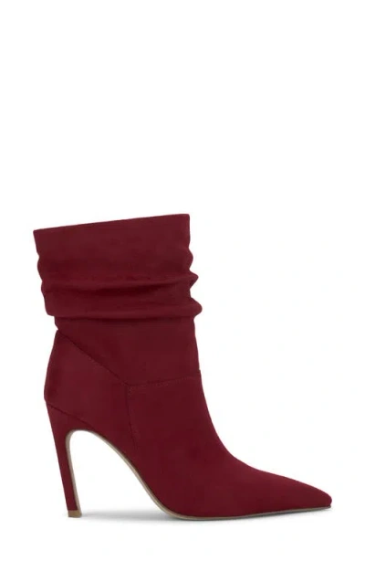 Jessica Simpson Welina Pointed Toe Bootie In Red