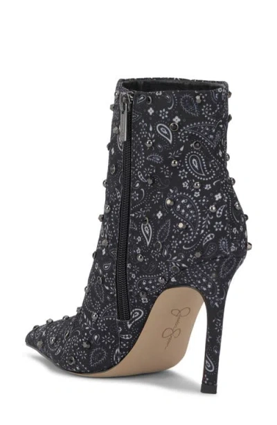 Jessica Simpson Wilonix Pointed Toe Bootie In Gray