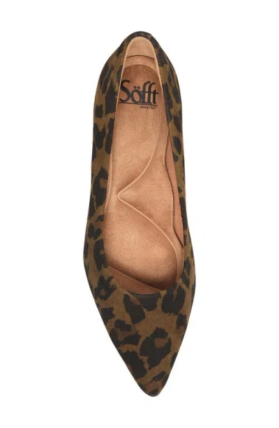 Söfft Sabrina Pointy Toe Kitten Heel Pump In Multi