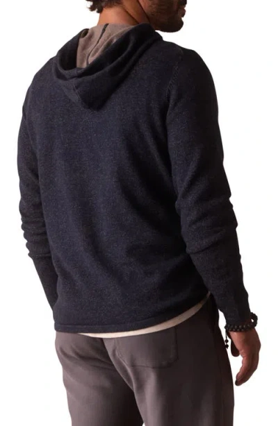 The Normal Brand Jimmy Essential Hooded Sweater In Purple