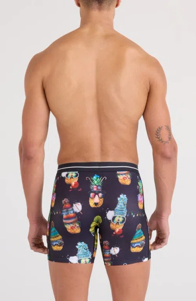 Saxx Volt Breathable Sim Fit Mesh Boxer Briefs In Multi