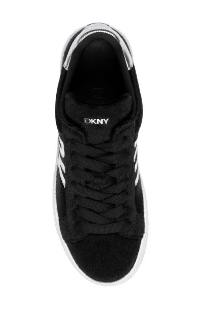 Dkny Abeni Platform Low Top Sneakers In Multi