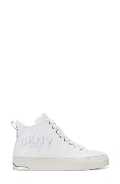 Dkny Women's Yaser Lace Up Mid Sneaker In Multi