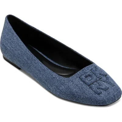 Dkny Women's Darianne Ballet Flat In Blue