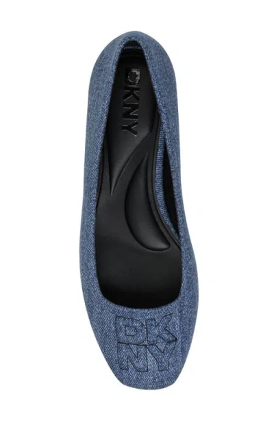 Dkny Women's Darianne Ballet Flat In Blue