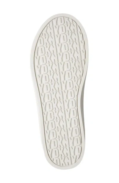 Dkny Women's Yaser Lace Up Mid Sneaker In Green