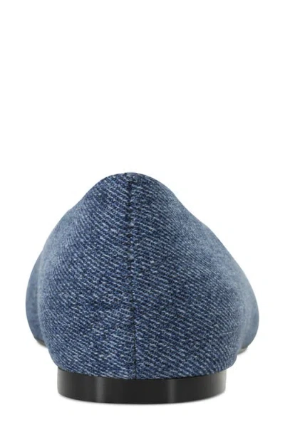 Dkny Women's Darianne Ballet Flat In Blue