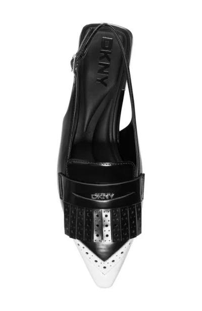 Dkny Caxine Slingback Flats In Multi