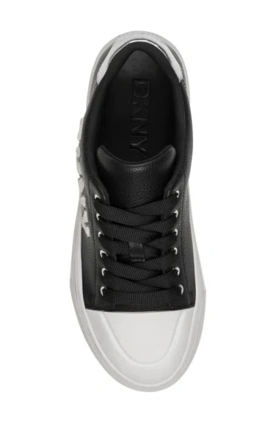 Dkny York Platform Sneaker In Black