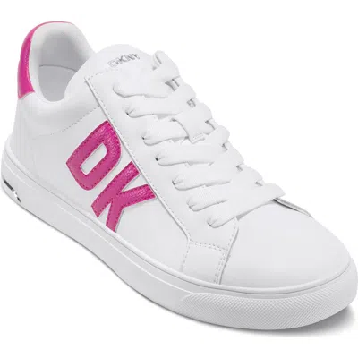 Dkny Abeni Platform Low Top Sneakers In Multi