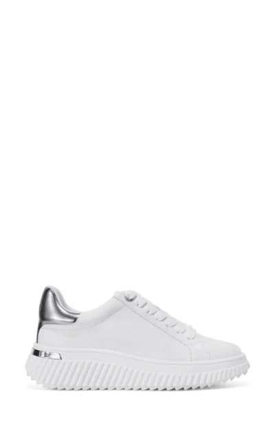 Dkny Lobeco Platform Sneaker In White