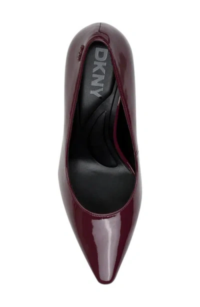 Dkny Natrona Pump In Burgundy