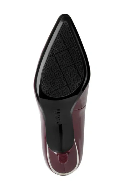 Dkny Natrona Pump In Burgundy