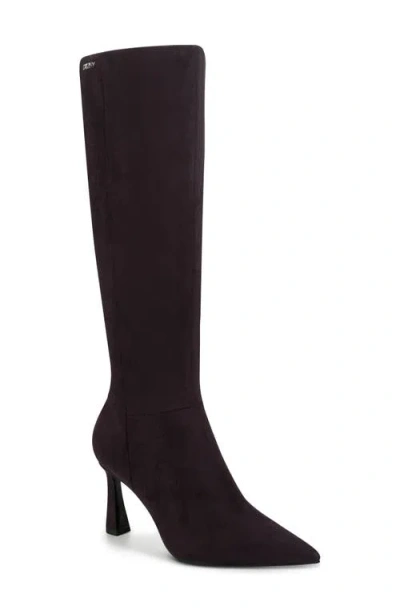 Dkny Women's Cainon Pointed Toe Dress Boots In Brown