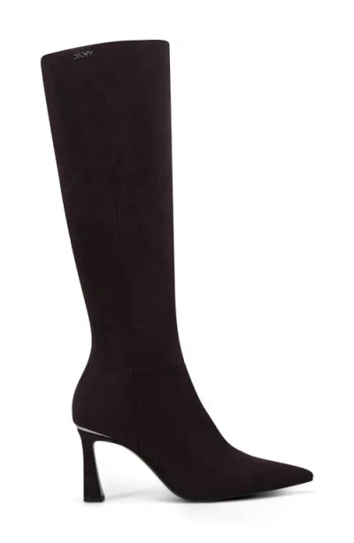 Dkny Women's Cainon Pointed Toe Dress Boots In Brown